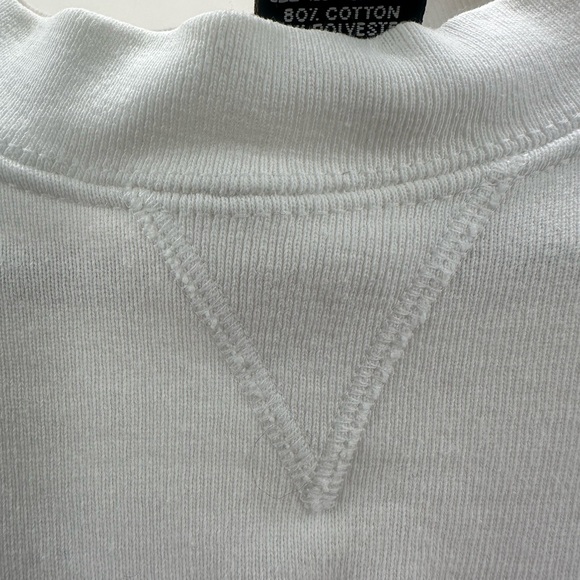 VINTAGE Embroidered San Fran Golden Gate Bridge Rainbow Sweatshirt 90s LG - Picture 5 of 13